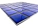 Tenedos Premium Quality 2x2 Cobalt Blue Square Pattern Porcelain Mosaic Tile (Not Peel and Stick) for Kitchen Backsplash Pool Bathroom Wall Accent Wall((1 Sheet))