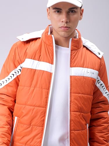 Image of The Indian Garage Co Men Slim Fit Mix & Match Puffer Jackets