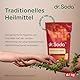 Natriumbicarbonat in pharmazeutischer Qualität - 1 kg (2 Packungen, gesamt 2 kg) - Körper pH-Balance, Magenprobleme, umweltfreundlich, tierfreundlich, Schönheitsprodukt, vegan - Von Soda™