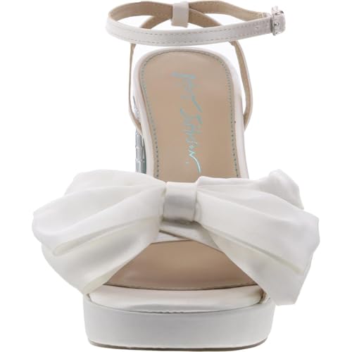 Betsey Johnson Womens Maddy Bow Satin Heels3