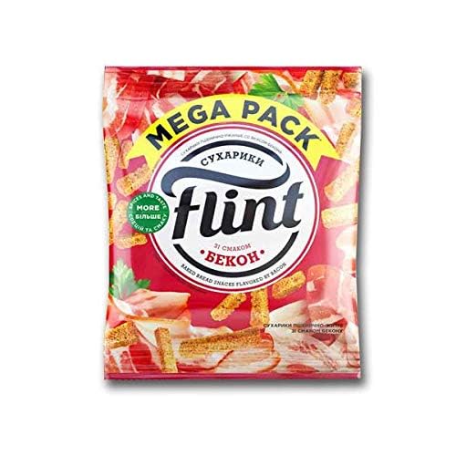 Flint Flavored Bread Rusks (Croutons) Variety Pack Of 12