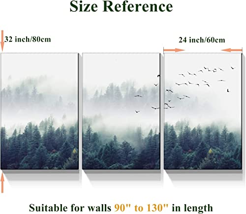 Looife Ocean Canvas Wall Art 24X32 Inch 3 Panels Setting Sun And Blue Sea Waves Painting Picture Giclee Prints Gallery Wrapped Ready To Hang Artwork For Living Room Bedroom Decoration … #TOP3