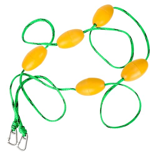 Corde flottante de piscine 16,4 pieds avec flotteurs de rechange pour zone de bain