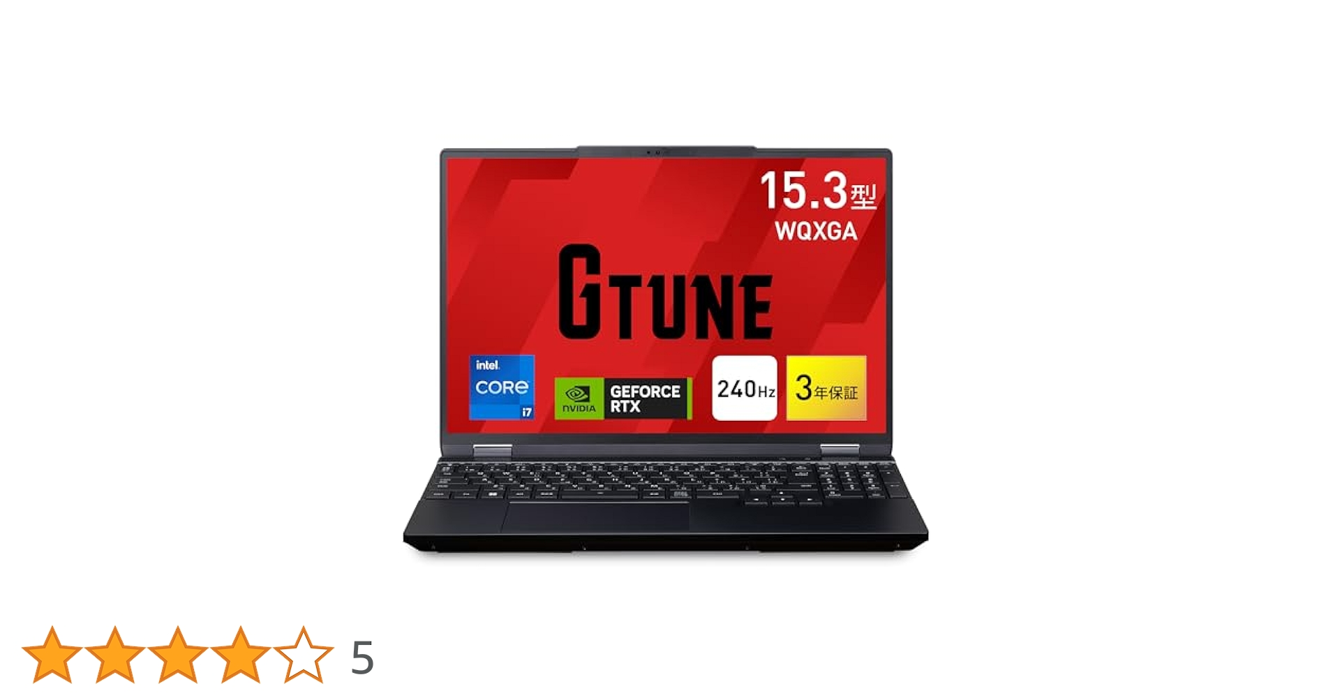 G-TUNE ゲーミングノートpc Amazon.co.jp: mouse 【3年保証】 G TUNE E5 ゲーミングノートPC