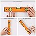 TACKLIFE Level 12-Inch Aluminum Alloy Magnetic Torpedo Level Plumb/Level/45-Degree, Measuring Shock Resistant Spirit Level with Standard and Metric Rulers MT-L03