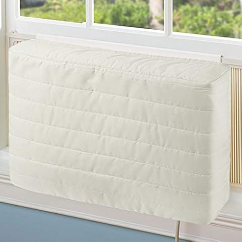 COSFLY Indoor Air Conditioner Cover AC Unit Covers for Inside 25 x 16 x 3 inches (L x H x D) Cover