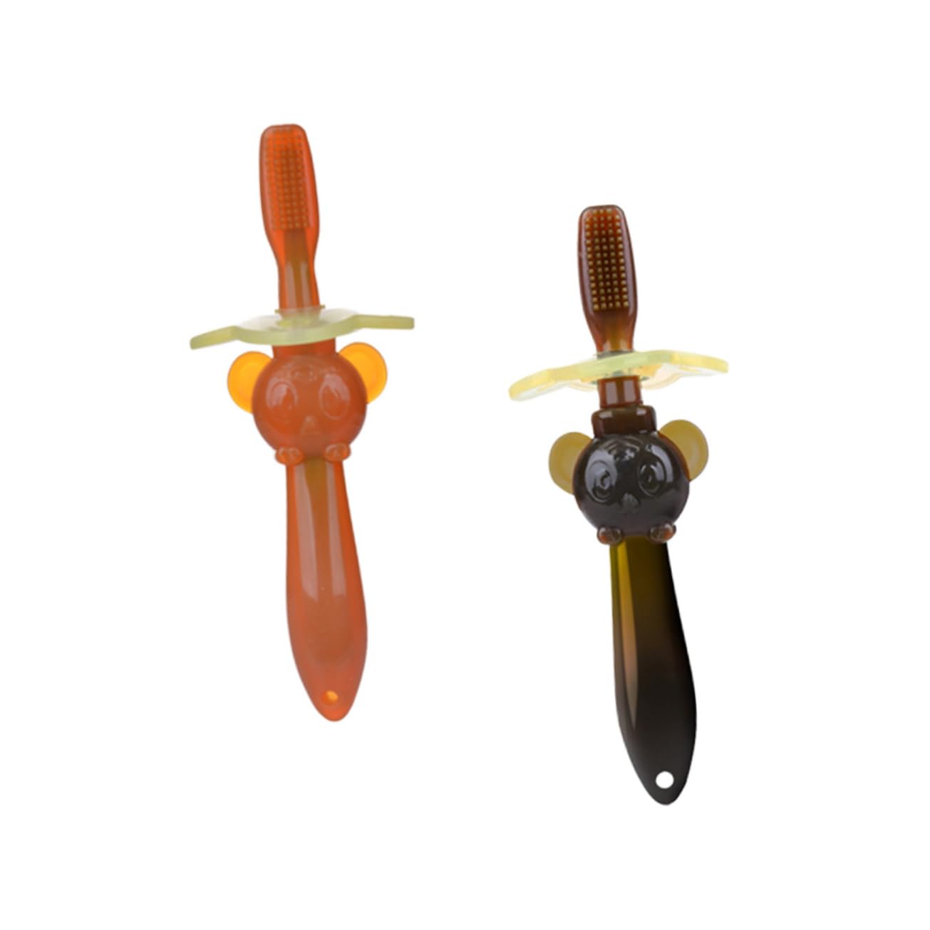 Healeved 3 Set Di Spazzolini Da in Per Bambini E Bambine Setole Morbide Spazzola Per L'addestramento Orale Delicata 2 Pezzi * 3