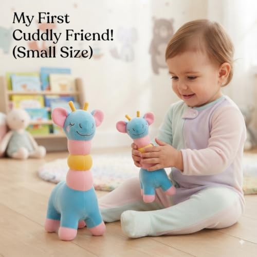 Image of 40cm Super Cute Long Soft Lovable Huggable Giant Life Size Teddy Bear Plush & Stuffed Toys | Decorative Plush Toy (Giraffe Toy)