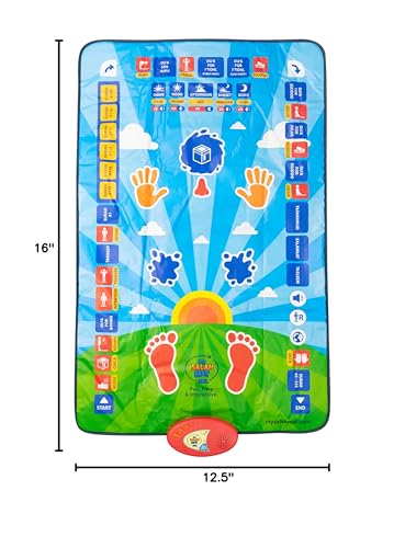 My Salah Mat (Original) – Blue Muslim Prayer Mat for Learning Salah, Surahs, Wudu & Duas