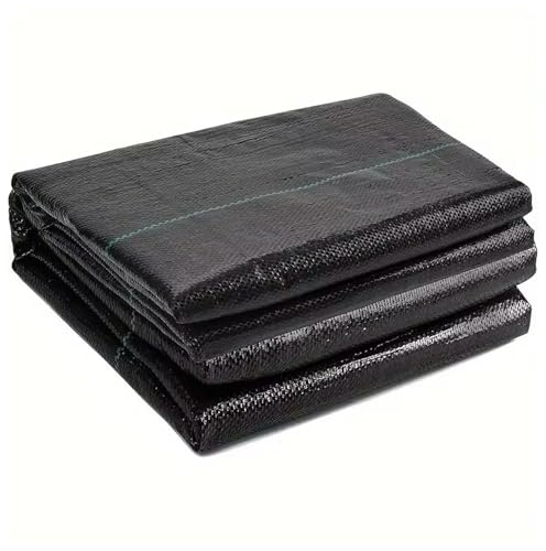 Tela Antihierbas para Jardín, Malla Geotextil Resistente, Cubierta De Suelo para Caminos, Grava, Terraza, Parterres, Control De Malas Hierbas, Fácil Instalación Y Duradera(1m x 50m)