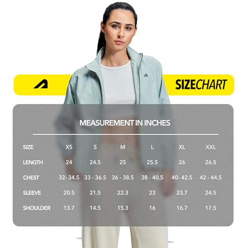 Image of Boldfit Windcheater Jacket for Women, Lightweight & Wind-Resistant with Reflective Cool Jacket for Women, Relaxed Fit-Stylish Windbreaker for Outdoor with Zipper Pockets