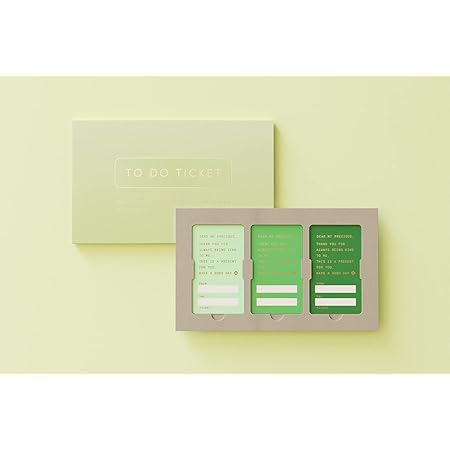Amazon To Do Ticket Clover 大人のための 券 肩たたき券 お手伝い券 Etc グリーティングカード 文房具 オフィス用品