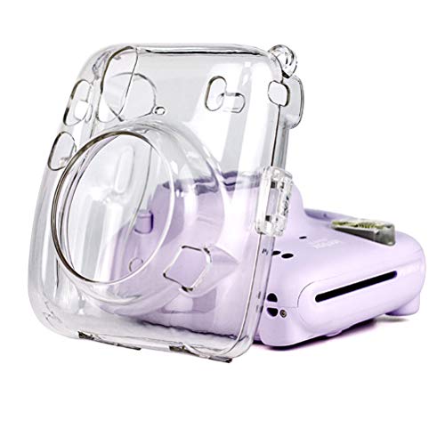 LEDMOMO Capa protetora transparente para ombro a tiracolo, antiarranhões, à prova de choque, capa de