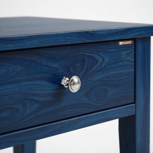 Image of Sheesham Wood Allure Bedside Table for Bedroom & Living Room | Solid Wood Nightstand with Storage Drawer and Open Shelf | Modern End Table