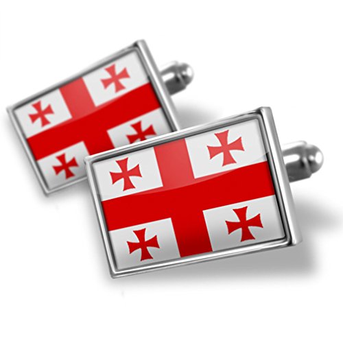 Cufflinks Georgia Flag
