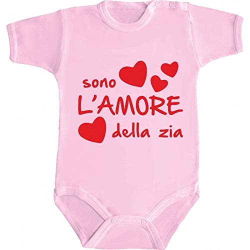 Body Bimbo Neonato Bimba Pigiama bebé Sono l'Amore...