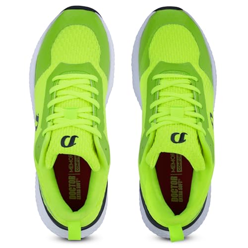 Image of DOCTOR EXTRA SOFT Men's Running Shoes - Lightweight Breathable Sports Sneakers with Memory Foam Cushioned EVA Sole, Shock Absorbing Walking Jogging Gym Training, Slip-On Casual Athletic Wear D-2015