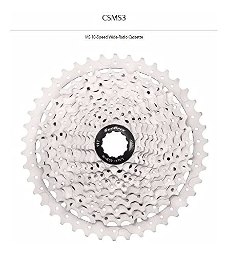 Cassete Catraca 11-42 Sunrace Ms3 10v Com Cog42
