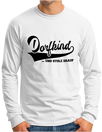 T-shirt Dorfkind homme à manches longues pour les journées nature