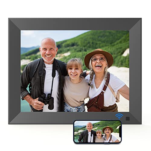 Bsimb 32Gb Wifi Digital Picture Frame, 10 Inch Electronic Photo Frame With Ips Touch Screen, Instantly Share Pictures & Videos Via App & Email, Auto-Rotate, Wall Mountable, Gift For Grandparents #TOP18