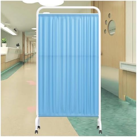 Privacy Folding Room Divider for Clinics, Hospitals, and Examination Rooms - 6ft High Temporary Partition (2-Panel, Color-5) - Ideal for Patient Privacy and Space Management