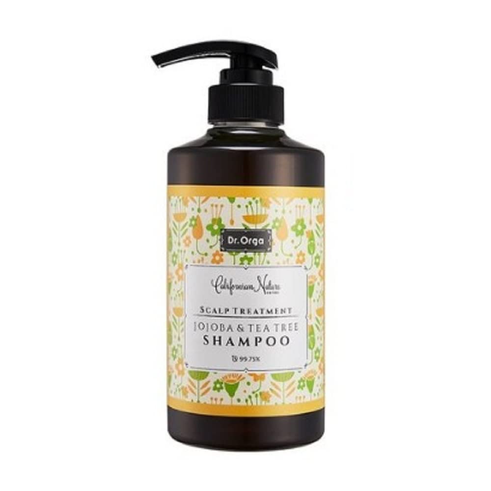 Dr. Orga Scalp Jojoba Tea Tree Shampoo 500ml / 16.9 fl oz