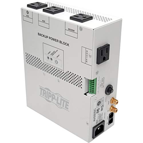 Tripp Lite 550VA Audio/Video Backup Power Block UPS - Exclusive UPS Protection for Structured Wiring Enclosure (AV550SC)