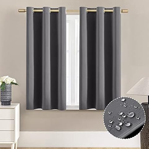 XTMYI Waterproof Blackout Bathroom Curtains Cover