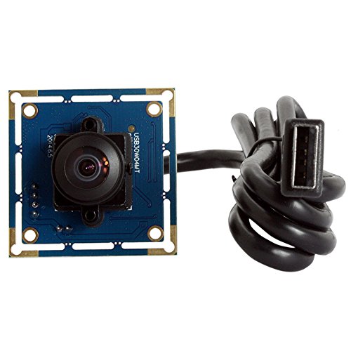 ELP 0.3u00a0MP 640u00a0* 480p ov7725u00a0cmosir Cut & IR LED de visión nocturna IR mini USB Módulo de cámara