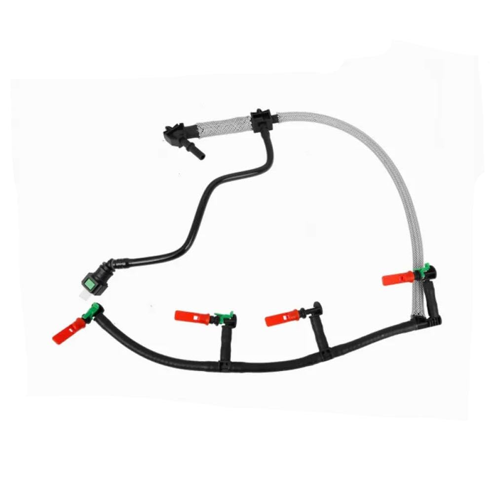 Emduchewm Onecolor Fuel Injector Hose Return Line Bb3q-9K022-Bh Bb3q9k022bh Compatible With Ford T6 T7 T8 2012 3.2 Diesel