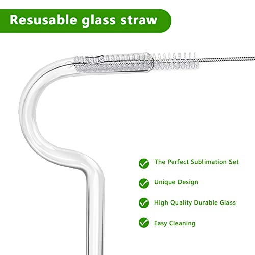 Anti Wrinkle Straw 2 Pcs, Reusable Glass Drinking Anti Wrinkle Straw, Curved No Wrinkle Straws Prevent Wrinkles Sideways Flute Straw, Engaging Lips Horizontally, Avoid Rubbing Off Lipstick, Set Of 2 #TOP4