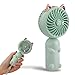 Osobisty wentylator USB z możliwością ładowania | Wentylatory przenośne USB,Przenośny wentylator składany na baterie lub zasilany przez USB, ulepszony przepływ powietrza, cichy mini wentylator Generic