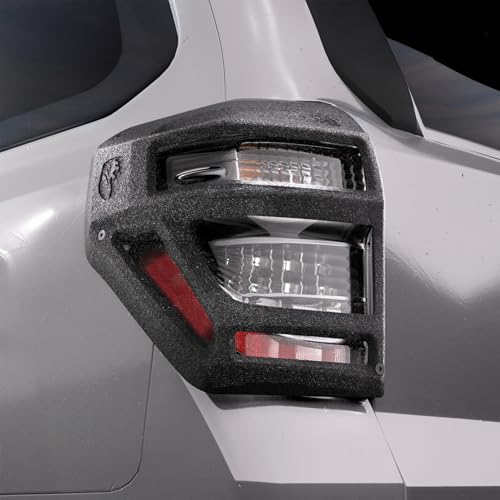 Tyger Auto Pauldrons Cast Aluminum Alloy Premium Tail Light Guard Covers Compatible with 2014-2024 Toyota 4Runner | Powdered Textured Black | No Drilling Required | TG-TG7T87778