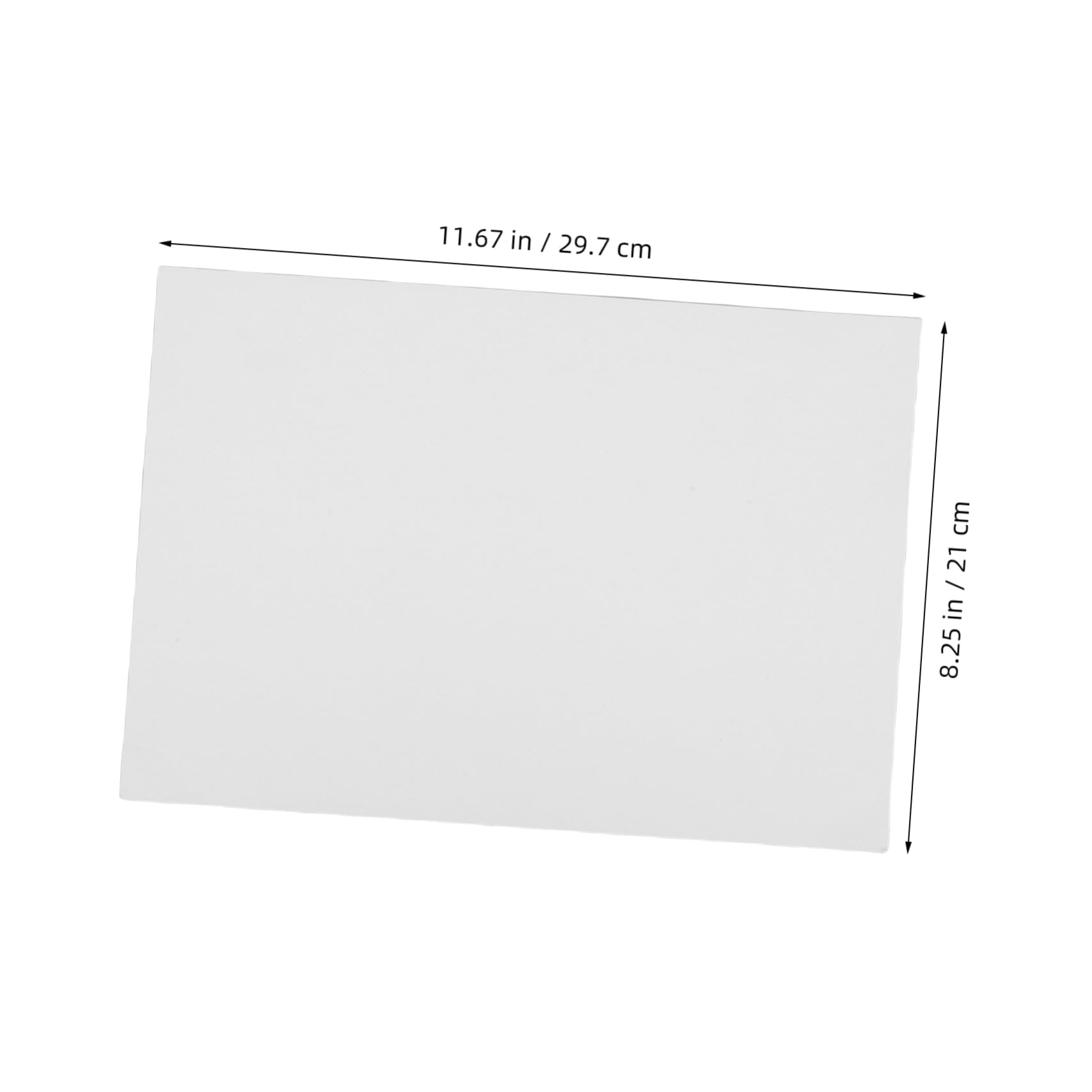 DOITOOL 100 Blatt Skizzenpapier Weißes Papier für Kinder und Schüler Glatte Oberfläche Reichlich Platz zum Zeichnen für Selbstgemacht Kunst und Malen