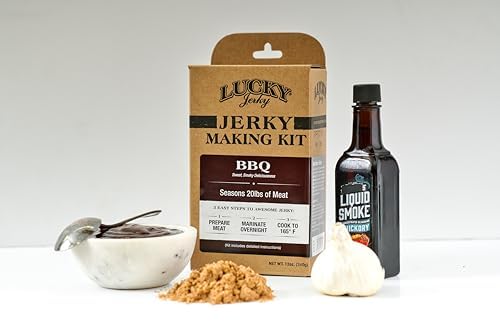 Kit de Sazonador y Curado Lucky Jerky BBQ para Carne Seca - 12 oz miniatura 4