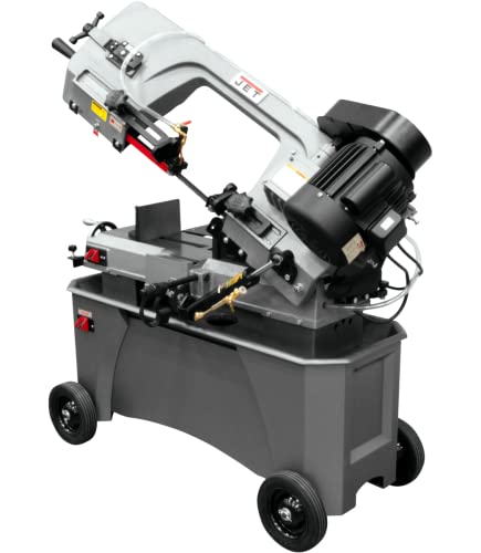 Jet Hvbs-712D, 7" X 12" Deluxe Metal Bandsaw, 4 Speed, 3/4Hp, 1Ph 115/230V (414560) #TOP7