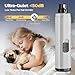 YGGDRA Dog Nail Grinder Upgraded - Professional 2-Speed Super Quiet and Low Vibration Electric Pet Nail Grinder with LED Lights - Painless Paws Grooming & Smoothing for Small to Large Dogs