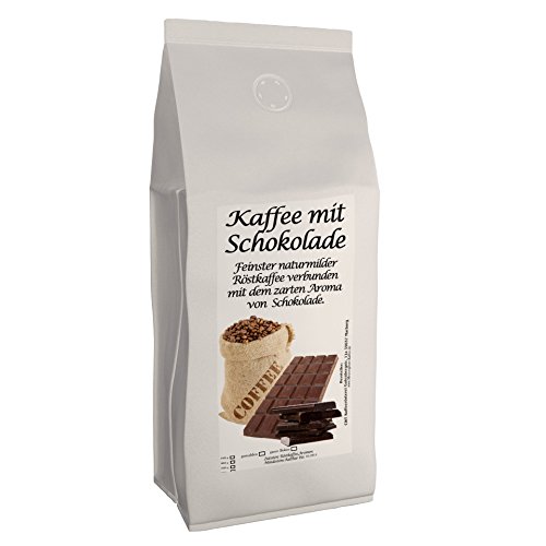 aromatisierter Kaffee Schokolade, 200 g, gemahlen frisch von uns geröstet