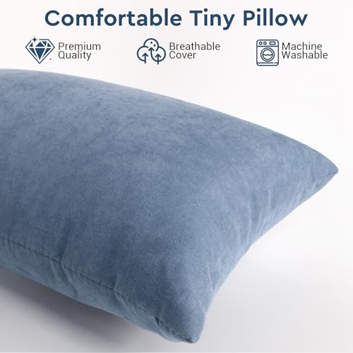 Set 2 Almohadas de Microfibra Pequeñas Portátiles miniatura 4