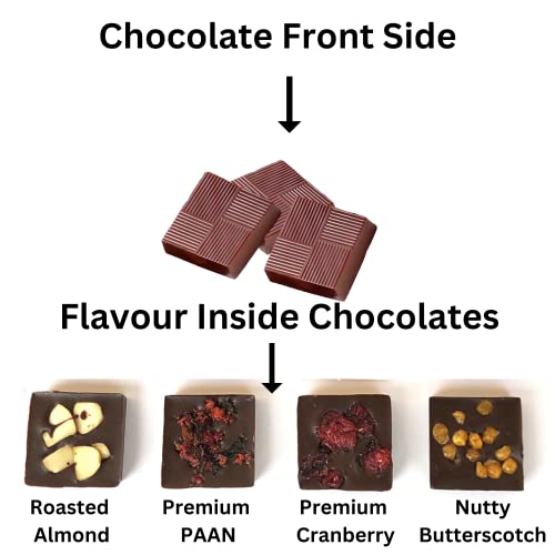 Image of Mery Christams And New Year Chocolate Gift For Girl Friend - Happy Near Year Gift for Employees (DESIGN 11, 12 PC BOX)