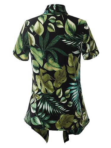 Image of MixMatchy Women's Lightweight Short Sleeve Draped Open Front Cardigan Vest