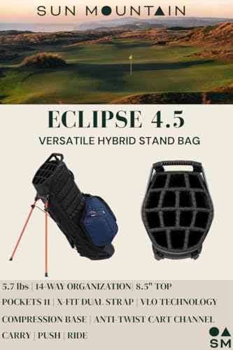 Sun Mountain Eclipse E-4.5 14-Way VLO Stand Bag 2026