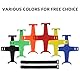 IUVWISN Motorrad Vordergabel Saver Universal 11,2 Zoll Fork Saver Fork Support Guard mit 2 Klettbändern für Dirt Pit Bike Motocross Orange