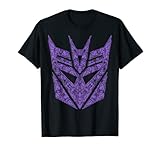 Transformers Decepticons Purple Detailed Logo T-Shirt