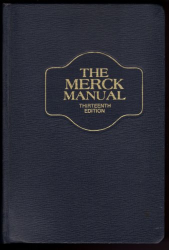 The Merck Manual Thirteenth Edition B000OFKIQM Book Cover