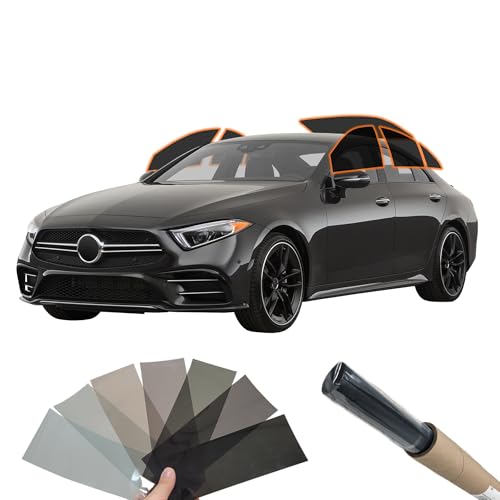 DIY-MotoShield Pro Premium Precut Ceramic Window Tint for Cars,Coupes - All Sides + Rear Window [99% Infrared Heat Reduction/Blocks 99% UV]