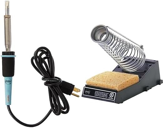 700 Degree 100 Watt Heavy Duty Soldering Iron with 3 Tips and Soldering Tool Stand, Mfr: W100PG-A