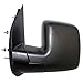 Drivers Power Side View Mirror with Spotter Glass Sail Type Replacement for 2009-2014 E-Series Van AC2Z 17683 AA