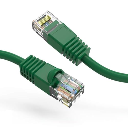 Cable de red Ethernet UTP Cat6 2 ft verde, pack 2 miniatura 1