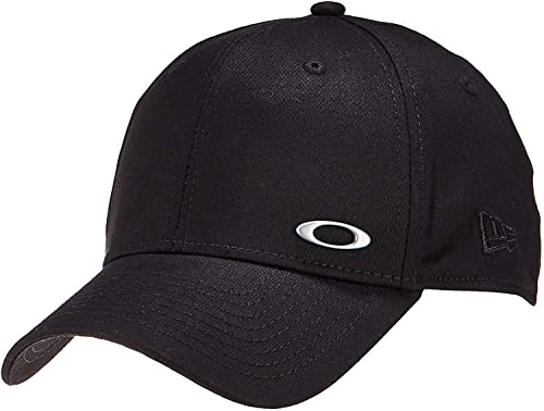 Oakley Men's Tinfoil Cap, Black, Small-Medium US